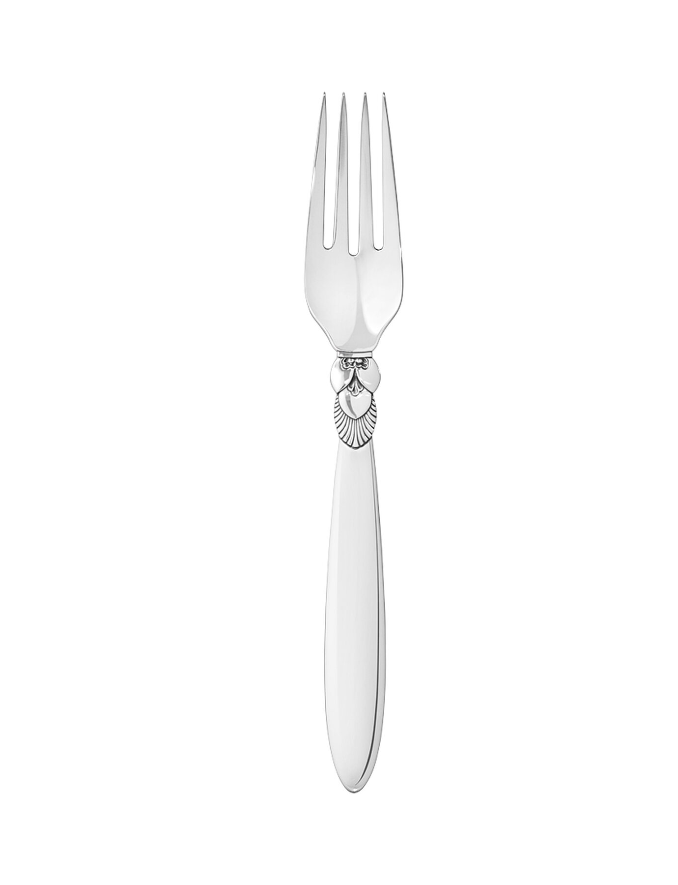 Georg Jensen Cactus Sterling Silver Dinner Fork Wayfair